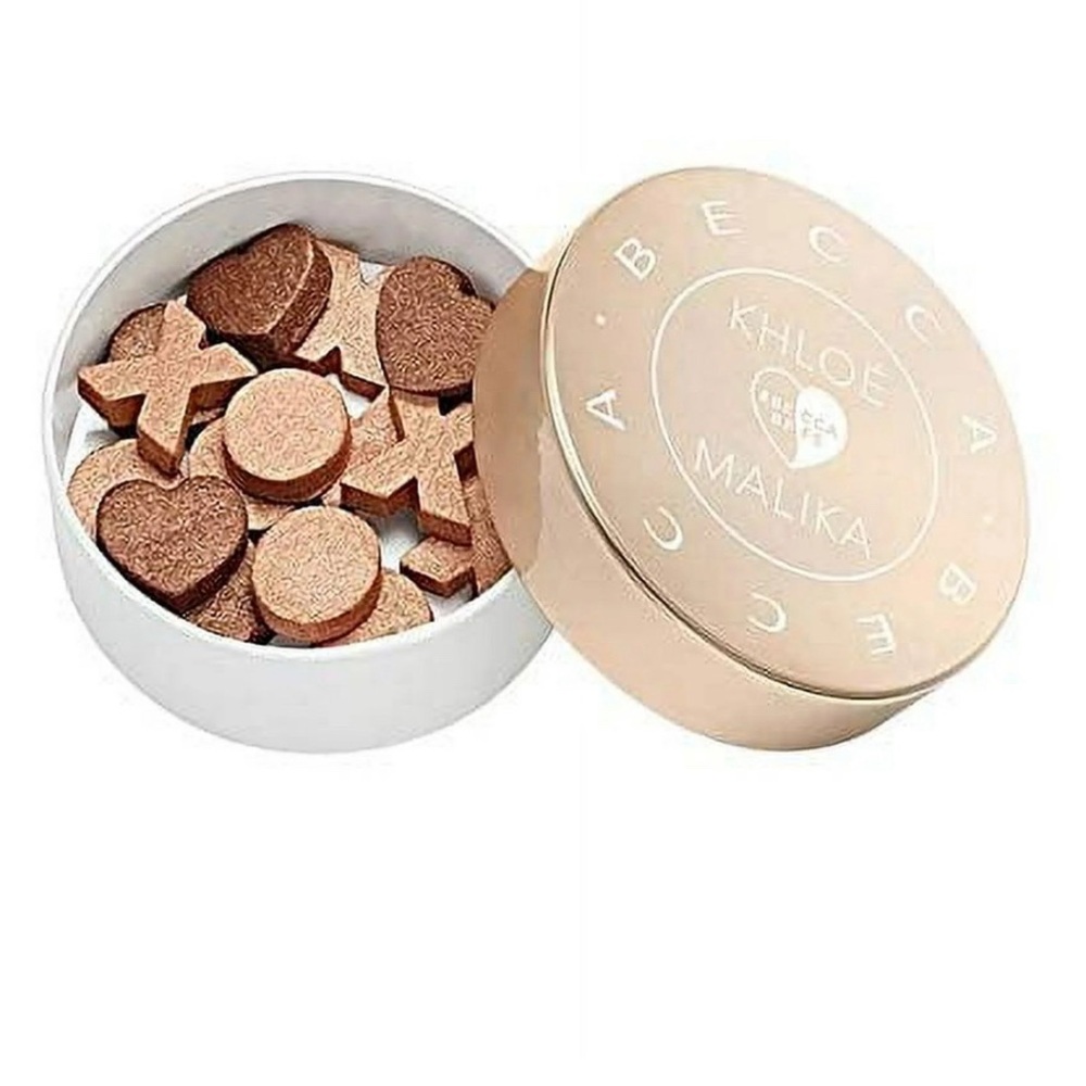 NEW IN BOX BECCA X KHLOE & MALIKA GLOW LETTERS